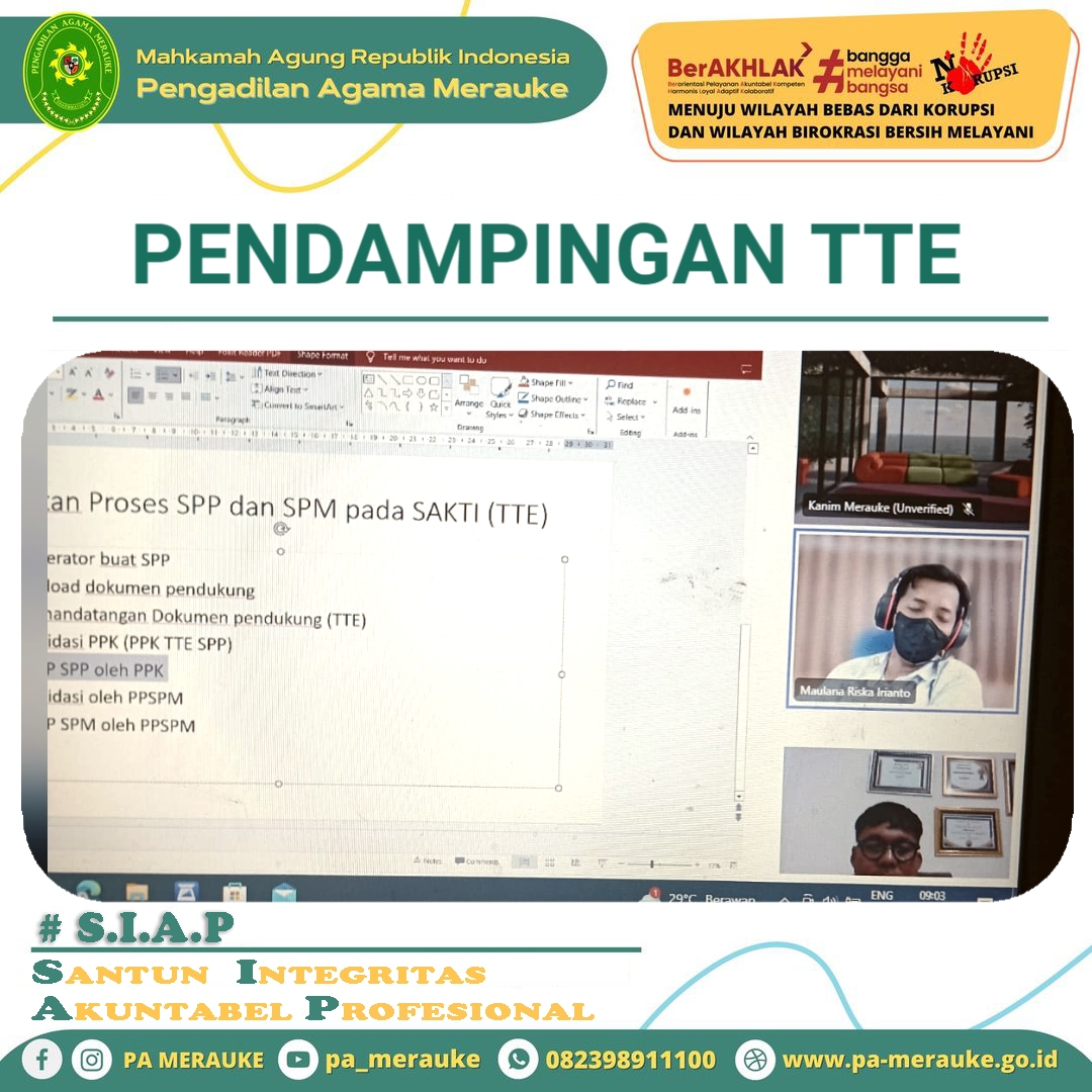 Pendampingan TTE 2