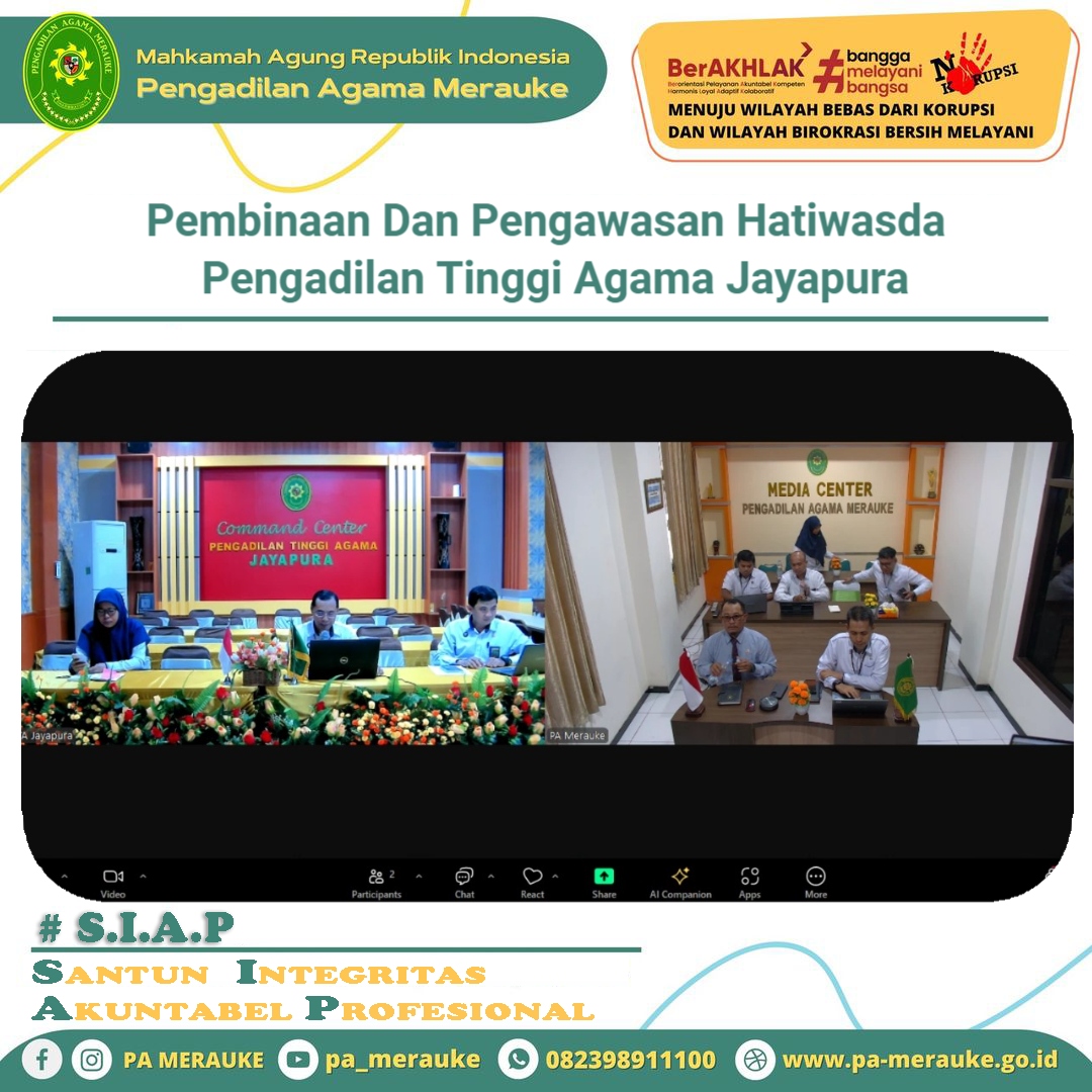 Pengawasan dan pembinaan