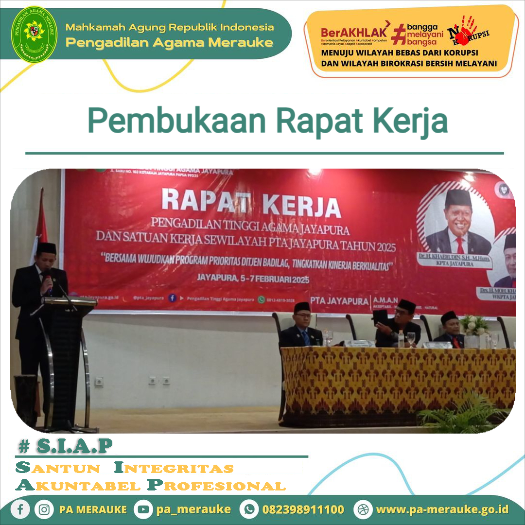 Rapat kerja 1