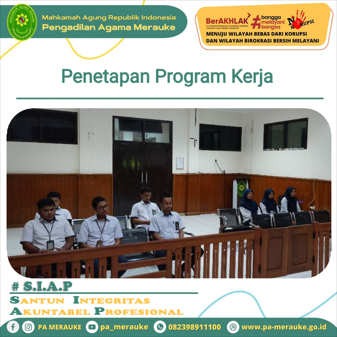 penetapan proker 2