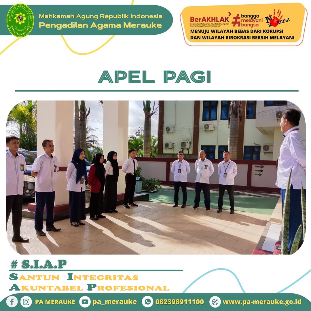 apel pagi